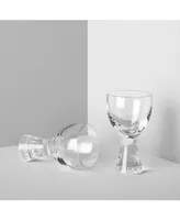 Kosta Boda Limelight Wine Glass Pair