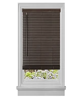 Achim Gii Madera FalsaCordless Faux-Wood 2" Plantation Blind
