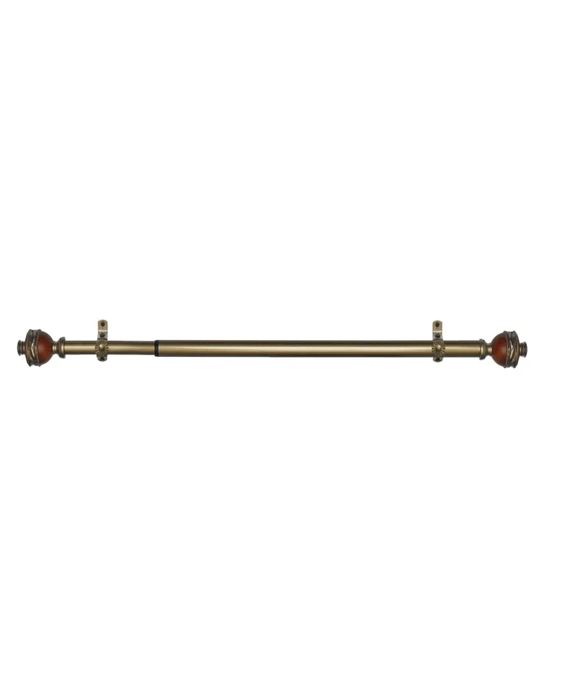 Achim Camino Ava, Decorative Rod & Finial, 66" - 120"