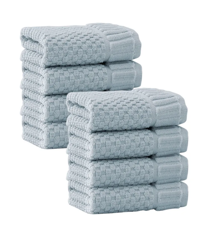 Depera Home Timaru 8-Pc. Wash Towels Turkish Cotton Towel Set