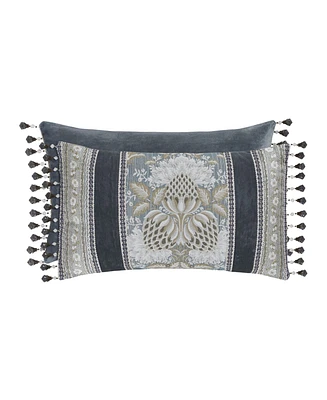 J Queen New York Crystal Palace Boudoir Decorative Pillow, 15" x 21"