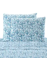 Universal Home Fashions Anchors Standard Pillowcase Pair