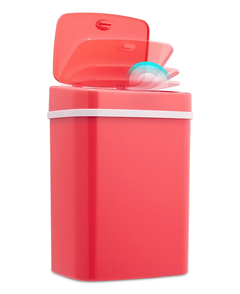 Nine Stars 3.2 Gallon Plastic Sensor Trash Can