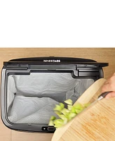 Nine Stars 13.2 Gallon Stainless Steel Sensor Trash Can