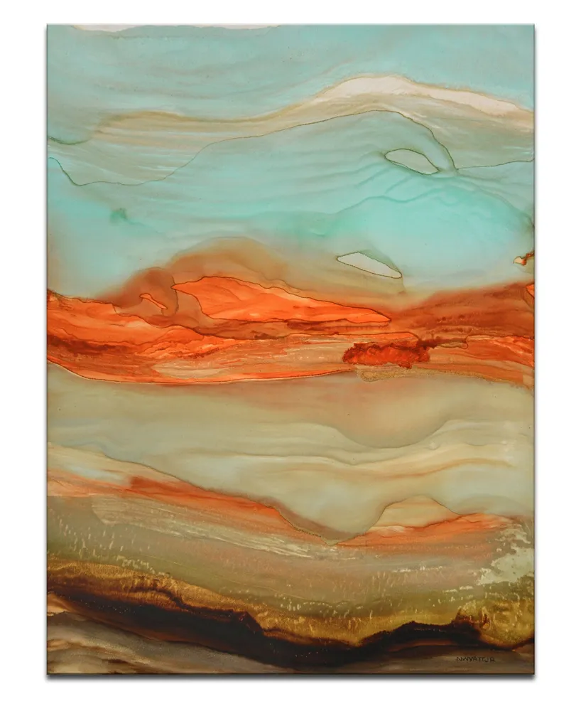 Ready2HangArt 'Jupiters Eye' Canvas Wall Art, 40x30"