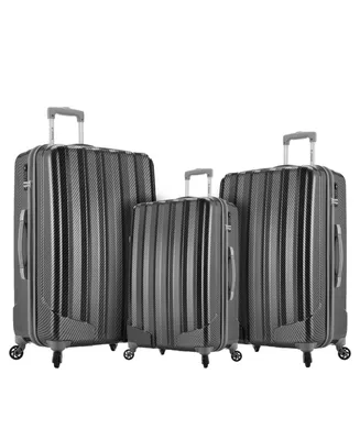 Rockland Barcelona 3-Pc. Hardside Luggage Set