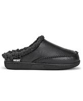 Muk Luks Men's Faux Leather Clog Slippers