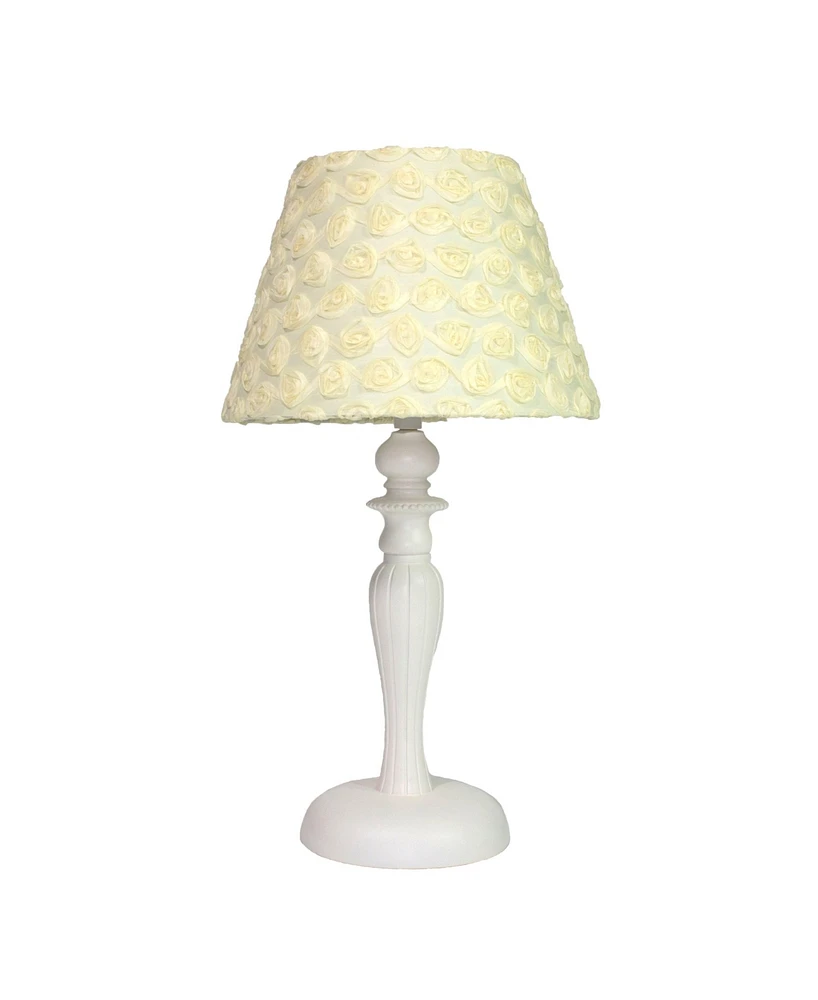 3 Stories Trading Nurture Yellow Roses Lamp Base With Shade