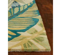 Kas Sparta Nassau 3154 Ivory/Teal 5'3" x 8'3" Area Rug