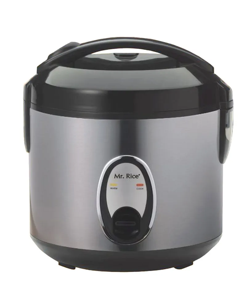 Spt 6-Cups Rice Cooker with Stainless Body