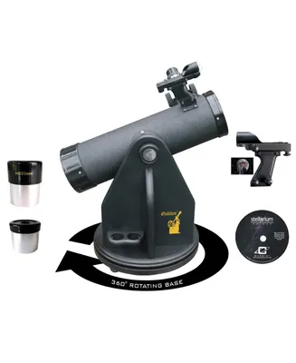 Galileo 500 X 80 Swivel Base Dobsonian Table Top Telescope and Red Dot Finder Scope