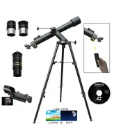 Cassini 800mm X 72mm Land, Sky Tracker Telescope with Electronic Focus Remote