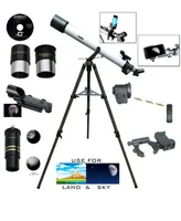 Cassini 800mm X 72mm Electronic Focus Telescope and Smartphone Adapter