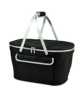 Picnic at Ascot Market Basket Picnic Cooler, Collapsible - Sturdy Aluminum Frame