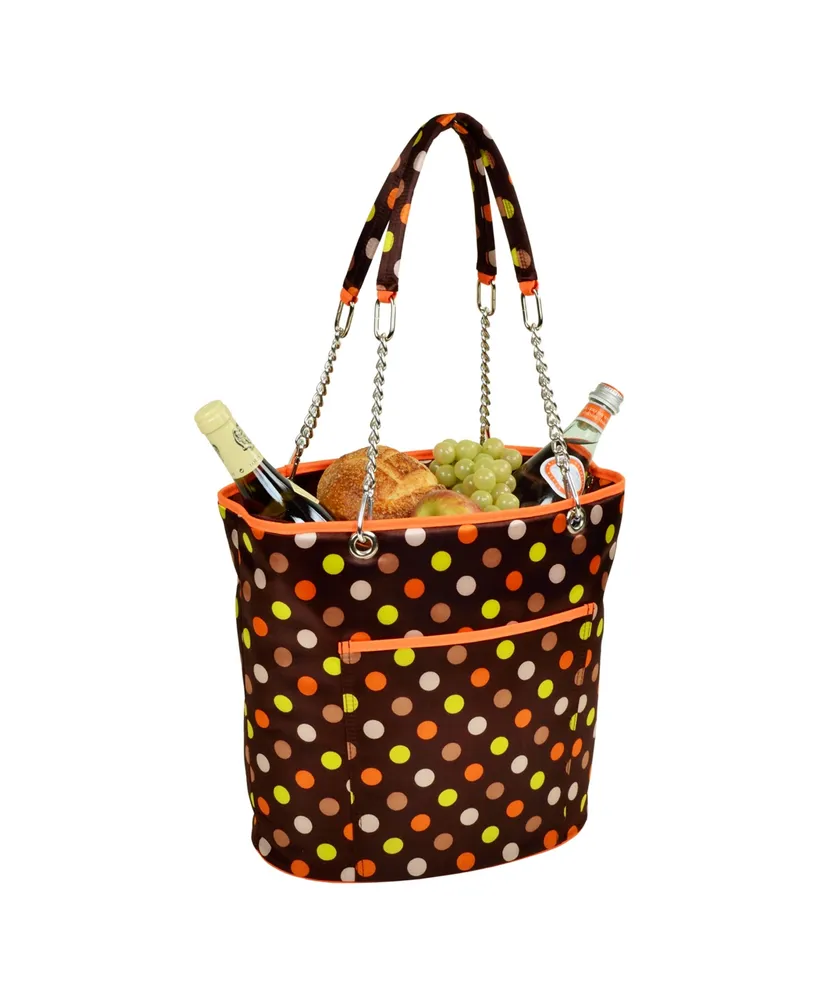 Picnic at Ascot Insulated Fashion Cooler Bag - 22 Can Leak Proof Tote