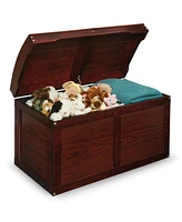 Badger Basket Hardwood Barrel Top Toy Chest