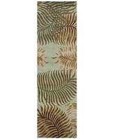 Kas Havana Fern View 2'3" x 8' Runner Area Rug