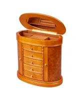 Mele & Co. Trinity Wooden Jewelry Box