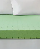 Sleep Philosophy 3" Gel Memory Foam King Mattress Topper with Cooling Cover