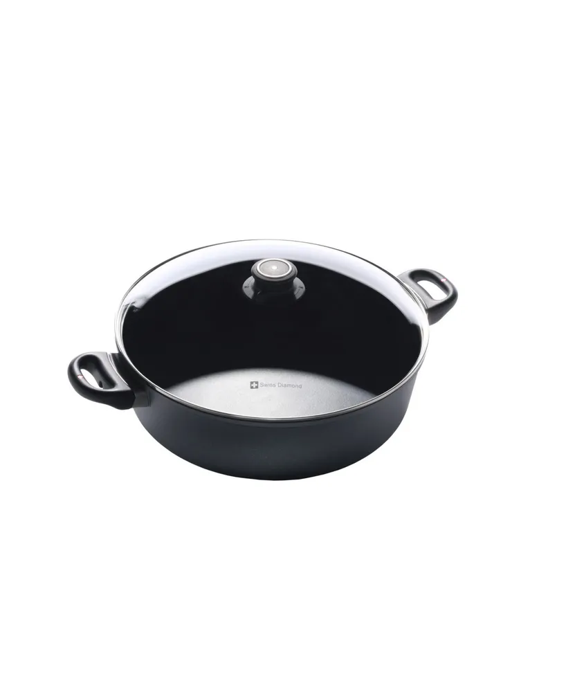 Swiss Diamond Hd Braiser with Lid - 12.5" , 7.2 Qt