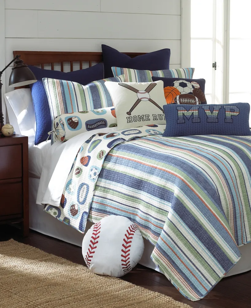 Levtex Mvp 3-Pc. Quilt Set, Full/Queen