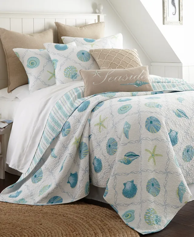 Nautica Brigg Rope Lattice Design Cotton Quilt Mini Set