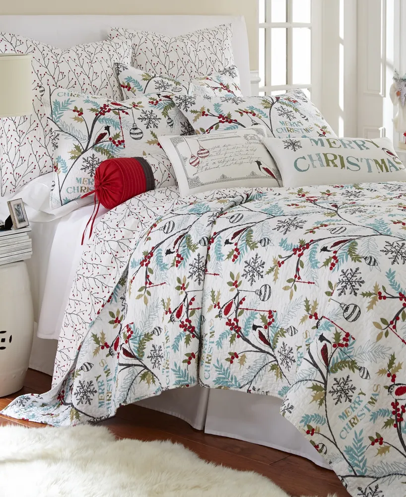 Levtex Holly 3-Pc. Quilt Set, King