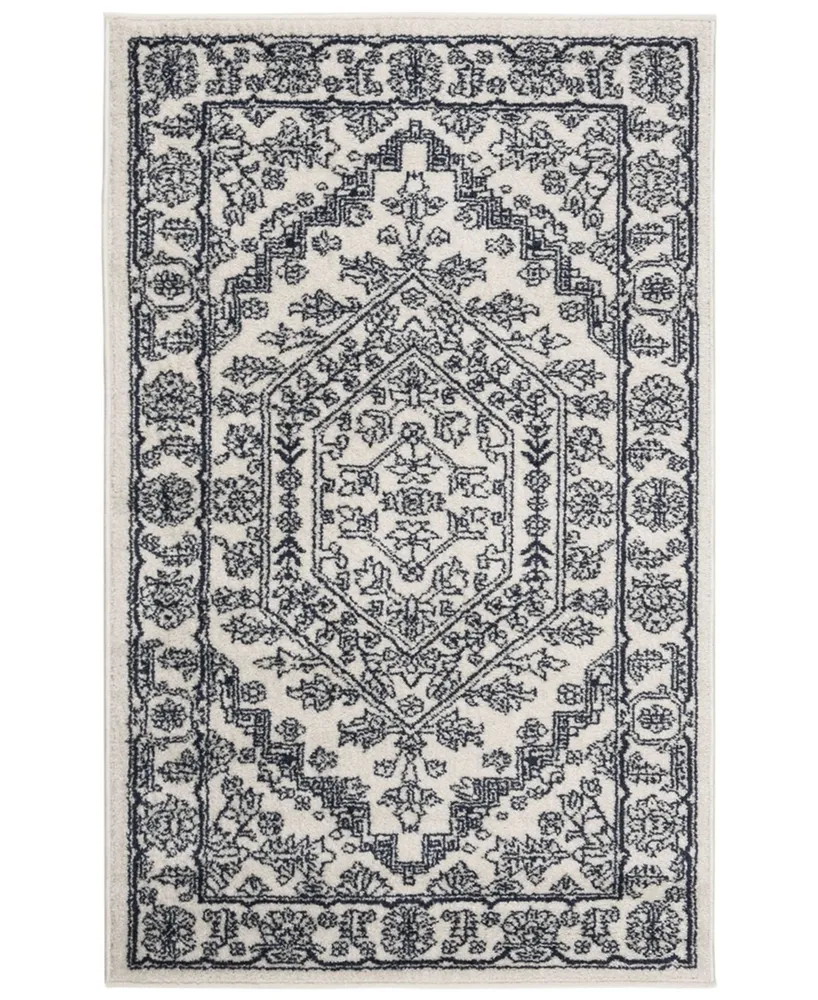 Safavieh Adirondack 108 Navy and Ivory 3' x 5' Area Rug