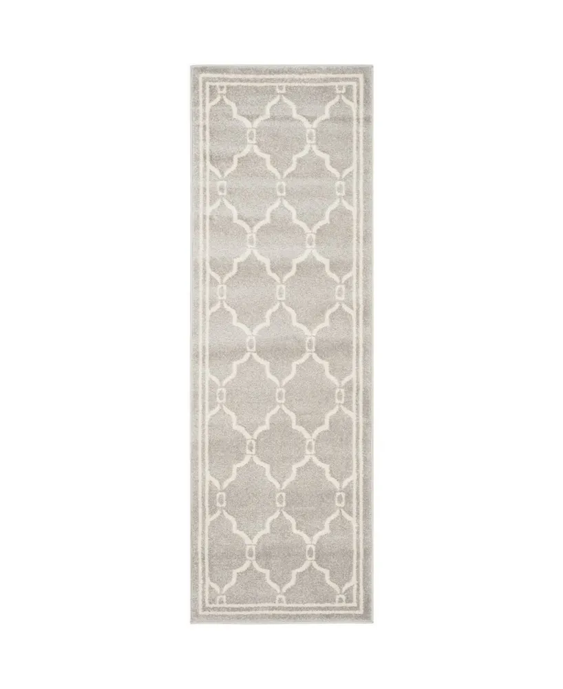 Safavieh Amherst AMT414 Ivory and Light Grey 2'3" x 7' Runner Area Rug