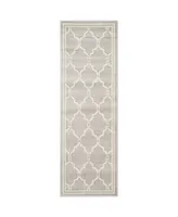 Safavieh Amherst AMT414 Ivory and Light Grey 2'3" x 7' Runner Area Rug