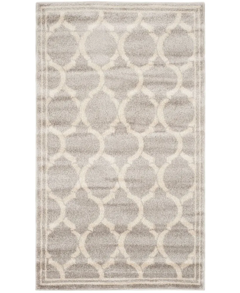 Safavieh Amherst AMT415 Light Gray and 3' x 5' Area Rug