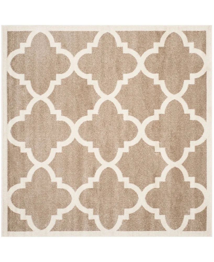 Safavieh Amherst AMT423 Wheat and Beige 7' x 7' Square Area Rug