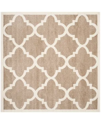 Safavieh Amherst AMT423 Wheat and Beige 7' x 7' Square Area Rug