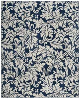 Safavieh Amherst AMT425 Navy and Ivory 8' x 10' Area Rug