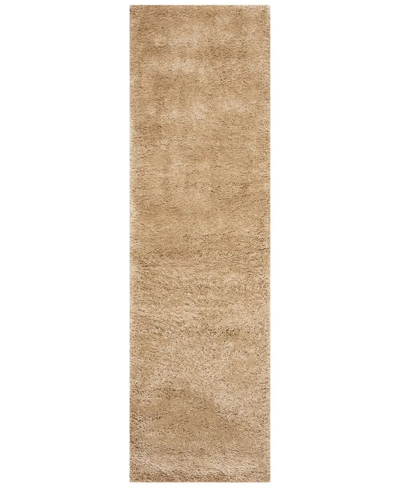 Safavieh Colorado Shag CSG785 Champagne 2'3" x 8' Runner Area Rug