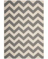 Safavieh Courtyard CY6244 Gray and Beige 5'3" x 7'7" Outdoor Area Rug