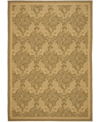Safavieh Courtyard CY6582 Gold and Natural 8' x 11' Sisal Weave Outdoor Area Rug