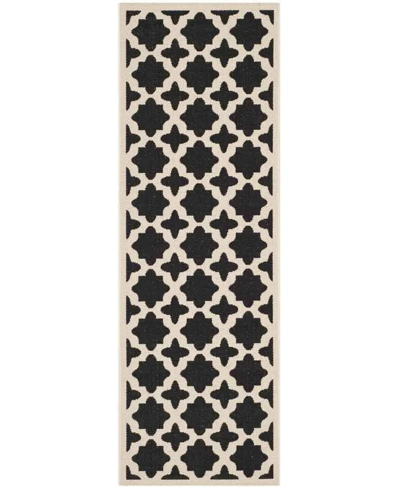 Safavieh Courtyard CY6913 and Beige 2'3" x 6'7" Sisal Weave Runner Outdoor Area Rug