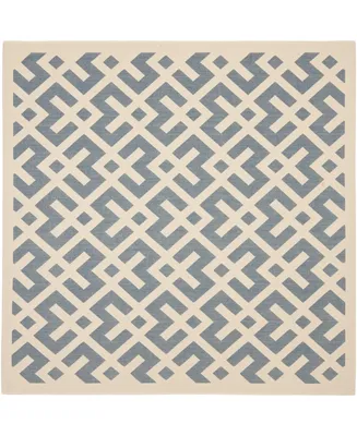 Safavieh Courtyard CY6915 and Bone 6'7" x 6'7" Square Outdoor Area Rug