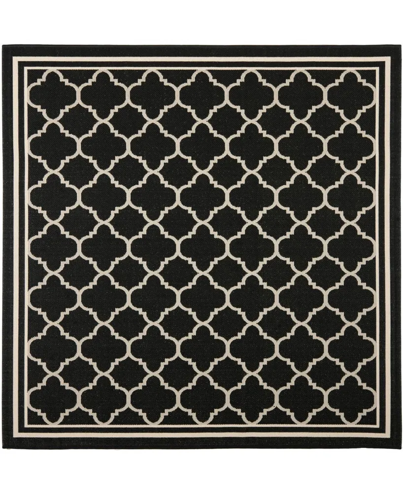 Safavieh Courtyard CY6918 and Beige 6'7" x 6'7" Square Outdoor Area Rug