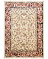 Safavieh Courtyard CY7133 Beige and Dark Beige 5'3" x 7'7" Sisal Weave Outdoor Area Rug