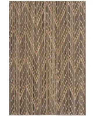 Safavieh Infinity INF588 Taupe and Beige 5'1" x 7'6" Area Rug