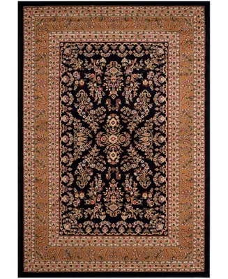 Safavieh Lyndhurst LNH331 Black and Tan 5'3" x 7'6" Area Rug