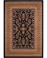 Safavieh Lyndhurst LNH331 Black and Tan 5'3" x 7'6" Area Rug