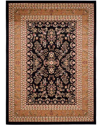 Safavieh Lyndhurst LNH331 Black and Tan 8' x 11' Area Rug