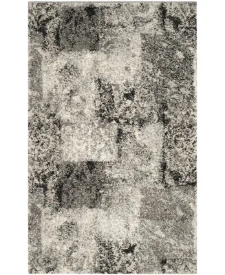 Safavieh Retro RET2137 Cream and Gray 2'6" x 4' Area Rug