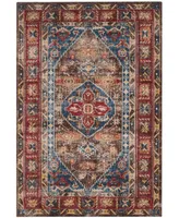 Safavieh Bijar BIJ621 Brown and Royal 5'3" x 7'6" Area Rug