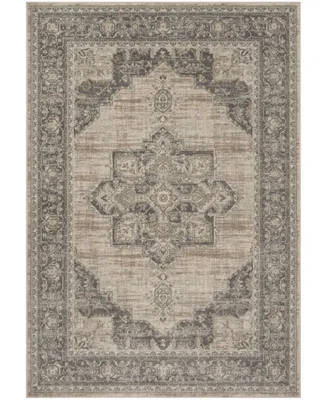 Safavieh Brentwood BNT865 Cream and Gray 5'3" x 7'6" Area Rug