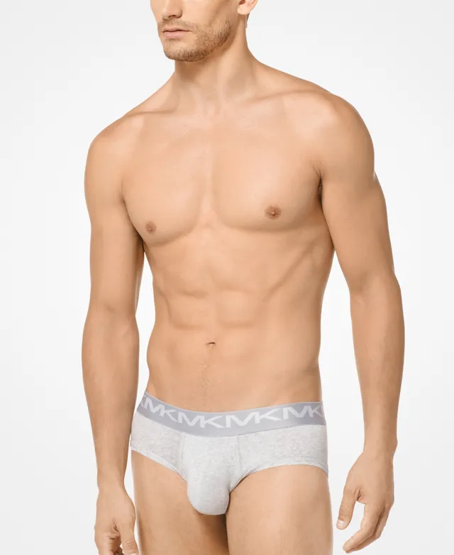 Michael Kors Men's 3-Pk. Stretch Factor Low-Rise Briefs - Macy's