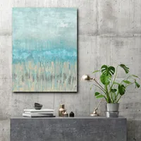 Courtside Market Blue Horizons Gallery-Wrapped Canvas Wall Art - 18" x 24"